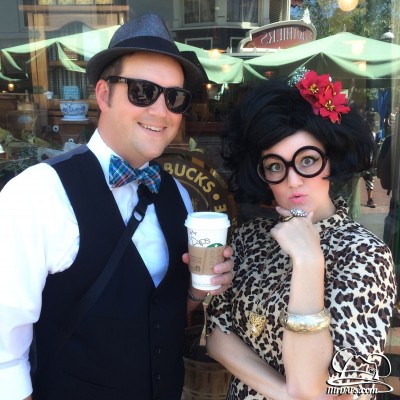 Mr. DAPs with Phyllis Herman at Disneyland