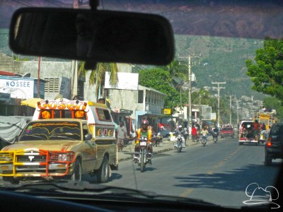 Driving Through Cap-Haïtien, Haiti